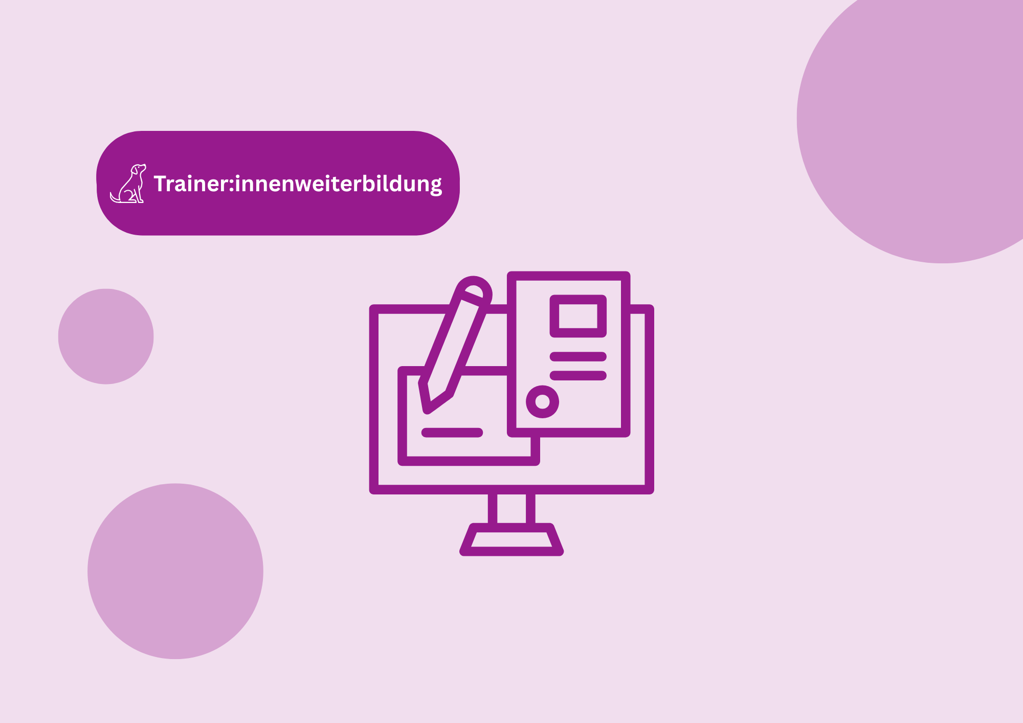 Pädagogikbegleithund-Teamtrainer:in