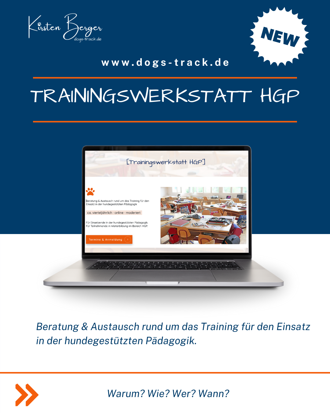 Trainingswerkstatt hundegestützte Pädagogik