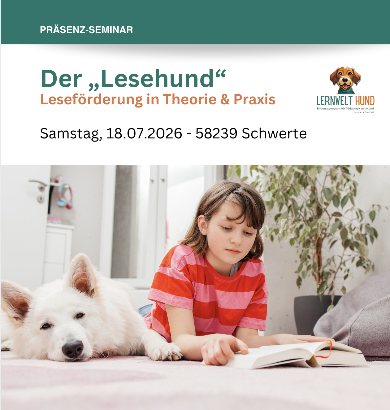 Der „Lesehund“ – Leseförderung in Theorie & Praxis