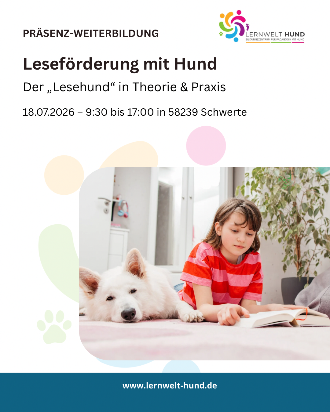 Leseförderung mit Hund